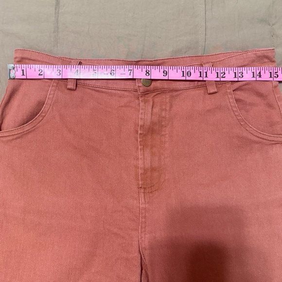1 4 3 Story by Lineup Size Large Rust Flared Jeans - Picture 6 of 8